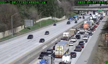 TRAFFIC ALERT: Right lane blocked on I-90 eastbound near Fish Lake Trailhead