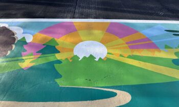 Spokane’s Comstock neighborhood home to newest decorative crosswalk
