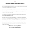 Othello school district mourns three students killed in accident