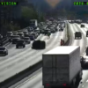 TRAFFIC ALERT: Flipped car blocks right two lanes on I-90 eastbound near Division Street