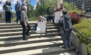 Federal trial begins for three defendants charged in 2025 Spokane immigration protest