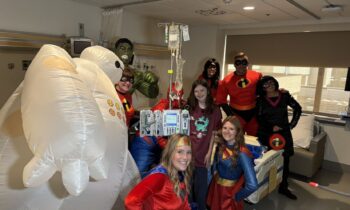 Superheroes raise $75,000 for Sacred Heart Children’s Hospital