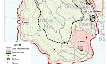 Some trails on Tubbs Hill to be closed on Memorial Day